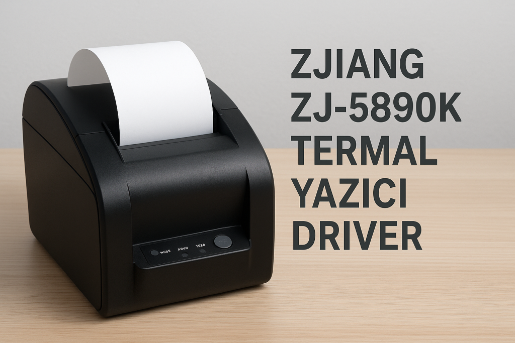Zjiang ZJ-5890K Termal Yazıcı Driver: Kurulum, Özellikler ve Sorun Giderme Rehberi
